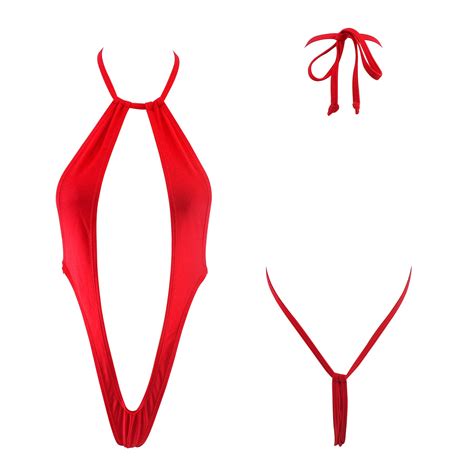 plug string bikini|Extremely revealing Vagina G